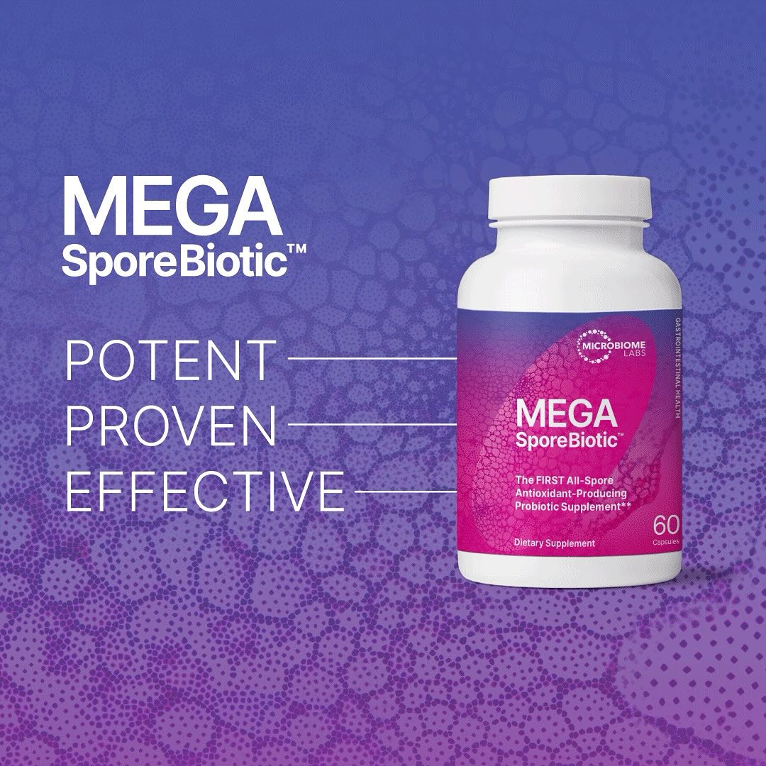MegaSporeBiotic Probiotics for Women & Men 60 Capsules