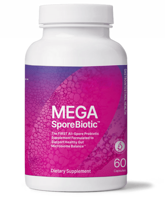 MegaSporeBiotic Probiotics for Women & Men 60 Capsules